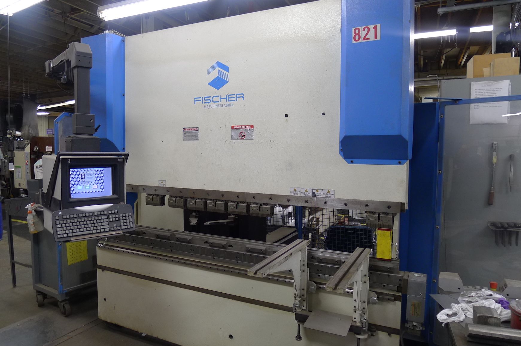 1997 Fischer DAP - 8/2500 CNC 5-Axis Press Brake(#3861)